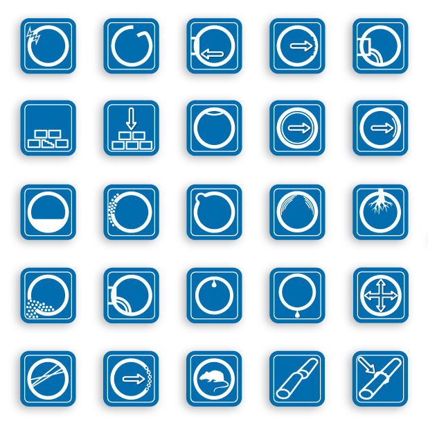 Pictogramme für Kameramenü